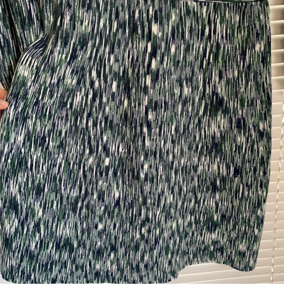 Shoshanna Molly Space Dye Knit Mini dress Sage multi - Picture 11 of 16